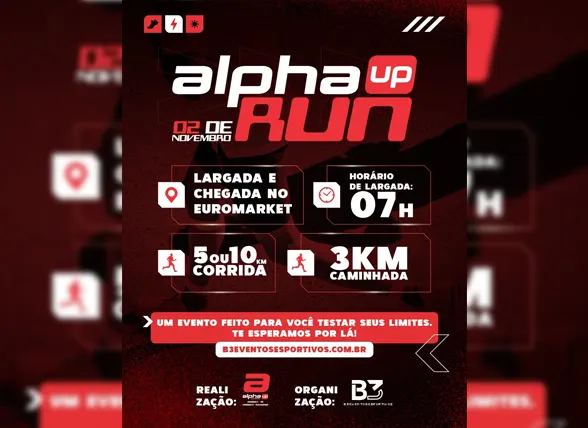 1° ALPHA UP RUN